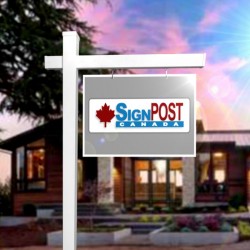 real estate sign posts